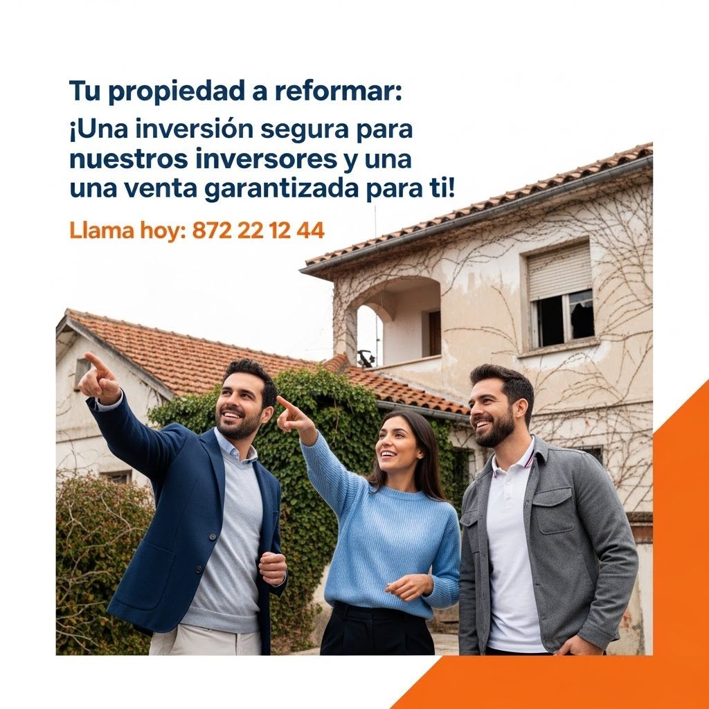 Expertos en compraventa de propiedades para reformar